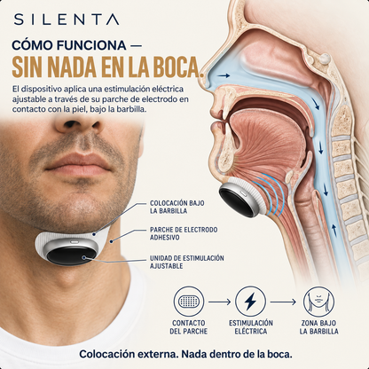 Silenta Nocturno — dispositivo antirronquidos